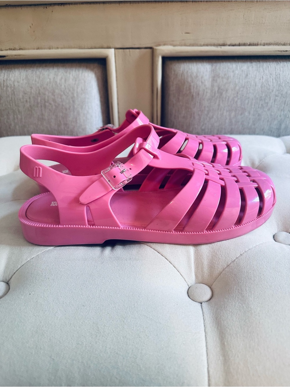Melissa Possession Jelly Sandals with Adjustable Ankle Strap - Picture 6 of 7